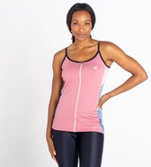 Het Dare2B Regale II mouwloze vest met volledige rits in het midden - dames - Q-Wic - gerecycled - Roze