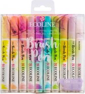 brushpennen ecoline pastel 10 stuks