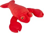 Pluche kleine knuffel zeedieren Kreeft van 33 cm - Speelgoed beesten uit de soft serie - Leuk als cadeau