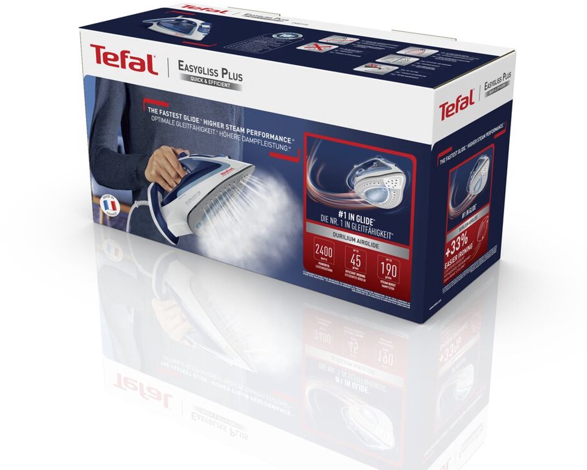 Tefal EasyGliss Plus FV5715 - Stoomstrijkijzer thumbnail 6