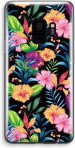 Case Company® - Samsung Galaxy S9 hoesje - Tropisch 2 - Soft Cover Telefoonhoesje - Bescherming aan alle Kanten en Schermrand