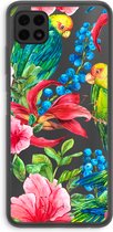 Case Company® - Samsung Galaxy A22 4G hoesje - Papegaaien - Soft Cover Telefoonhoesje - Bescherming aan alle Kanten en Schermrand