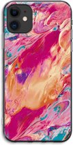 Case Company® - iPhone 11 hoesje - Pastel Echoes - Soft Cover Telefoonhoesje - Bescherming aan alle Kanten en Schermrand