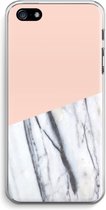 Case Company® - iPhone 5 / 5S / SE (2016) hoesje - A touch of peach - Soft Cover Telefoonhoesje - Bescherming aan alle Kanten en Schermrand