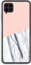 Case Company® - Samsung Galaxy A22 4G hoesje - A touch of peach - Soft Cover Telefoonhoesje - Bescherming aan alle Kanten en Schermrand