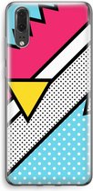 Case Company® - Huawei P20 hoesje - Pop Art #3 - Soft Cover Telefoonhoesje - Bescherming aan alle Kanten en Schermrand