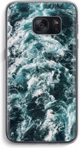 Case Company® - Samsung Galaxy S7 hoesje - Zee golf - Soft Cover Telefoonhoesje - Bescherming aan alle Kanten en Schermrand