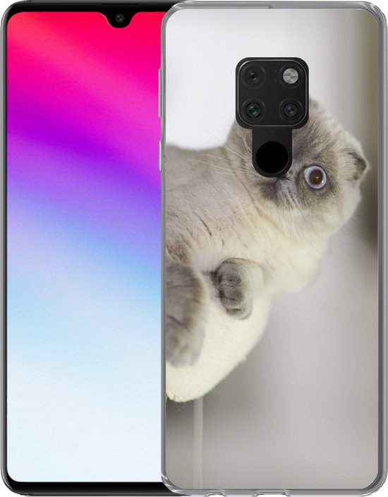 Coque Huawei P40 Lite - Chat - Animal - Salon - Coque de téléphone en Siliconen