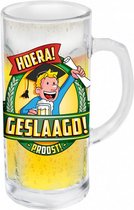 bierpul geslaagd 330 ml transparant