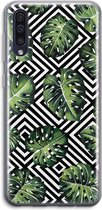 Case Company® - Samsung Galaxy A50 hoesje - Geometrische jungle - Soft Cover Telefoonhoesje - Bescherming aan alle Kanten en Schermrand