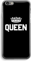 Case Company® - iPhone 6 / 6S hoesje - Queen zwart - Soft Cover Telefoonhoesje - Bescherming aan alle Kanten en Schermrand