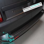 Bumperplaat Aluminium & Luxe | Opel Vivaro -2014 | Renault Trafic -2014 | Nissan Primastar -2014 | Aluminium Zwart