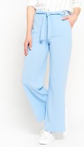 LOLALIZA Losse broek - Light Blauw - Maat 38