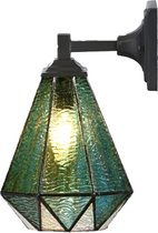 Art Deco Trade - Tiffany Wandlamp Arata Green