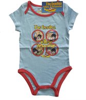 The Beatles Baby romper -Kids tm 2 jaar- Yellow Submarine Portholes Blauw