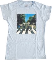 The Beatles Dames Tshirt -XL- Abbey Road Blauw