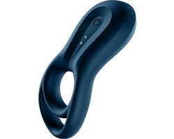 Satisfyer, Bluetooth penisring, Satisfyer 'Epic Duo', met app, voor penis en testikels, waterdicht, gemaakt van siliconen