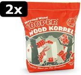 2x TOOPER HOUTKORREL 6,5LTR