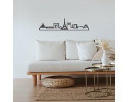 Skyline Parijs Zwart Mdf 130 Cm Wanddecoratie Voor Aan De Muur Paris City Shapes