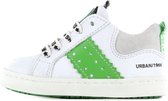 Sneakers | Jongens | white green | Leer | Shoesme | Maat 26