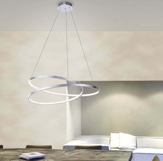 Paul Neuhaus rowan - Design LED Dimbare Hanglamp met voor boven de eettafel |... | bol.com