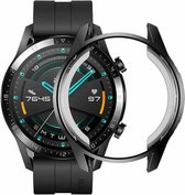 Strap-it TPU case - transparant bescherm hoesje geschikt voor Huawei Watch GT 2 46mm - doorzichtige beschermhoes voor Huawei Watch GT2 46mm