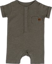 Baby's Only Playsuit manches courtes Melange - Kaki - 62 - 100% coton écologique - GOTS