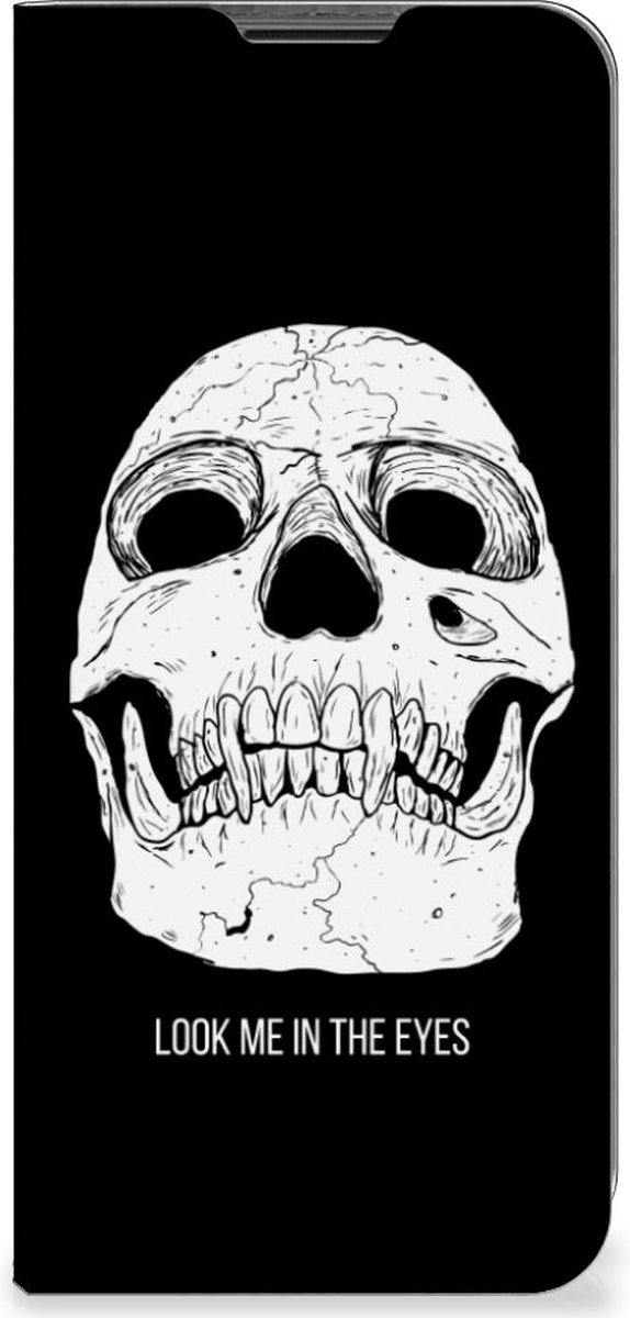 Standcase Hoesje voor Mobiel BookCase Nokia G50 Skull Eyes
