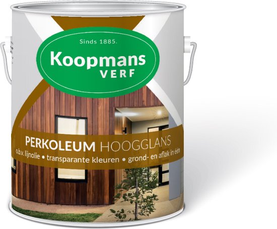 ouder Ban Zich voorstellen Koopmans Perkoleum Beits Kleurloos Blank UV Transparant Hoogglans 2,5 liter  | bol.com
