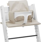 Jollein - Stoelverkleiner Meegroei (Nougat) - Polyester - Stoelverkleiner Voor Kinderstoel, Baby - 45x27cm