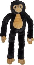 Pluche dieren knuffels hangende Chimpansee aap van 48 cm - Knuffeldieren speelgoed