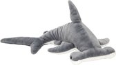 Pluche Hamerhaai knuffel van 54 cm - Dieren speelgoed knuffels cadeau - Haaien Knuffeldieren/beesten