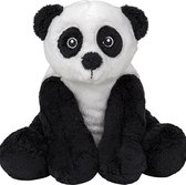 Pluche knuffel panda beer van 19 cm - Speelgoed knuffeldieren pandas