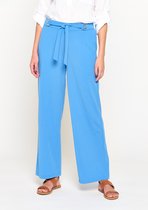 LOLALIZA Losse broek - Blauw - Maat 38