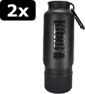 2x KONG H2O DRINKFL THERMOS ZWRT 740ML