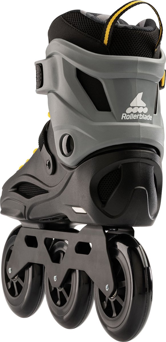 Rollerblade RB110 3WD inline skates black / saffron yellow
