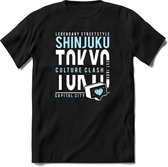 Tokyo - Shibuya | TSK Original & vintage | T-Shirt Heren - Dames | Licht Blauw | Perfect Cadeau Shirt | Grappige Spreuken - Zinnen - Teksten | Maat L