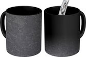 Magische Mok - Foto op Warmte Mok - Beton - Grijs - Vormen - 350 ML - Uitdeelcadeautjes
