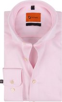 Suitable - Overhemd Lichtroze - 40 - Heren - Slim-fit