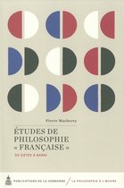 La philosophie à l’œuvre - Études de philosophie « française »
