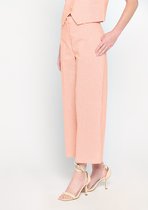 LOLALIZA Gestreepte broek - Oranje - Maat 36