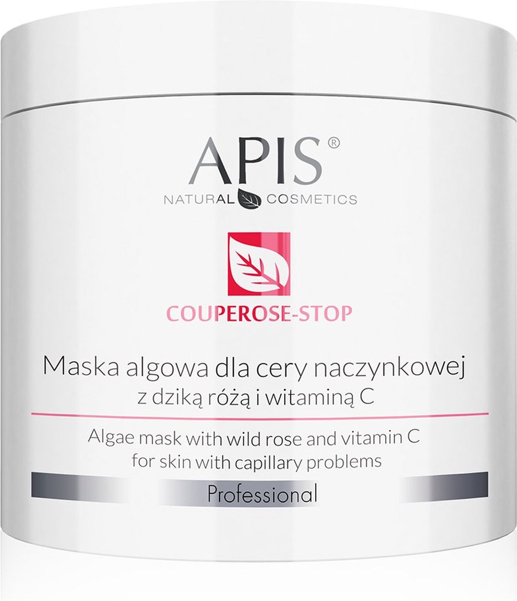 Couperose-Stop Algenmasker voor de capillaire huid met rozenbottel en vitamine C 200g