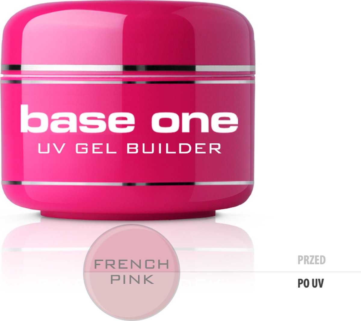 Silcare - Gel Base Builds One French Pink