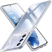 MMOBIEL Siliconen TPU Beschermhoes Voor Galaxy S22 - 5G - SM-S901B 6.1 inch 2022 Transparant - Ultradun Back Cover Case
