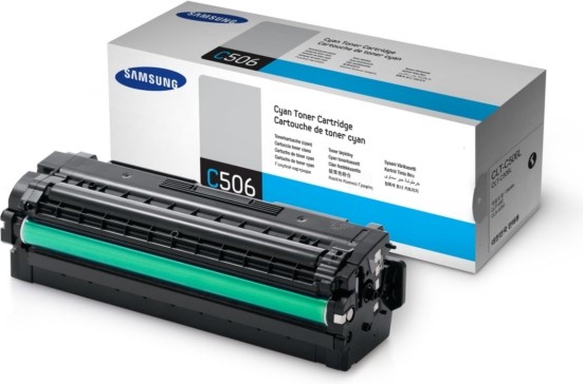 CLT-C506/ELS toner cyaan standard capacity 1.500 pagina's 1-pack