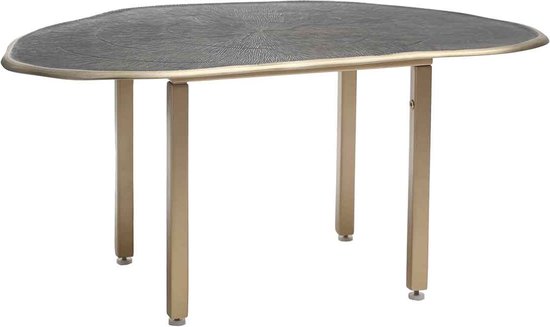 PTMD Haley Brass Bijzettafel - 65 x 42 x 29 cm - Ijzer - Goud