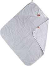 BamBam Organisch katoenen Handdoek met capuchon - Grijs - Baby cadeau