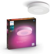 Bol.com Philips Hue Xamento badkamerplafondlamp - wit en gekleurd licht - wit - 38cm aanbieding