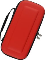 Hoesje Geschikt voor Nintendo Switch Hoes Bescherm Case Hardcover - Hoes Geschikt voor Nintendo Switch Case - Rood