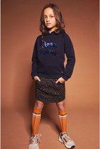 Nono Meisjes hoodie donkerblauw 'nono licious'